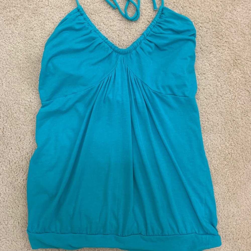Teal Victoria’s Secret Bra Tops Halter Top Size S